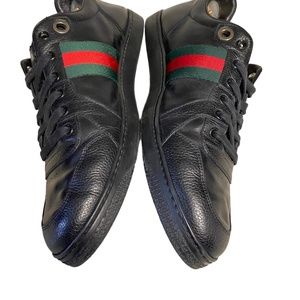 GUCCI Coda Leather Web Stripe Sneakers NO BOX (10G = 10.5US) 283115